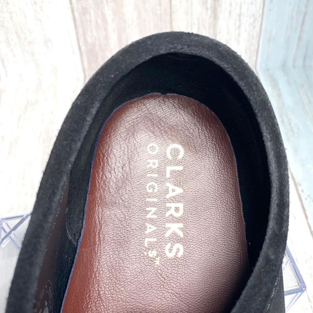 ✨人気✨クラークス CLARKS ワラビー【24.5】ブラック スエード