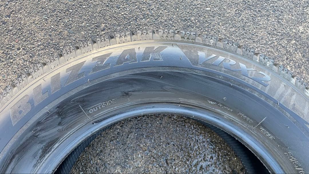 【2022年製】BRIDGESTONEスタッドレスタイヤ 16インチ 4本セット