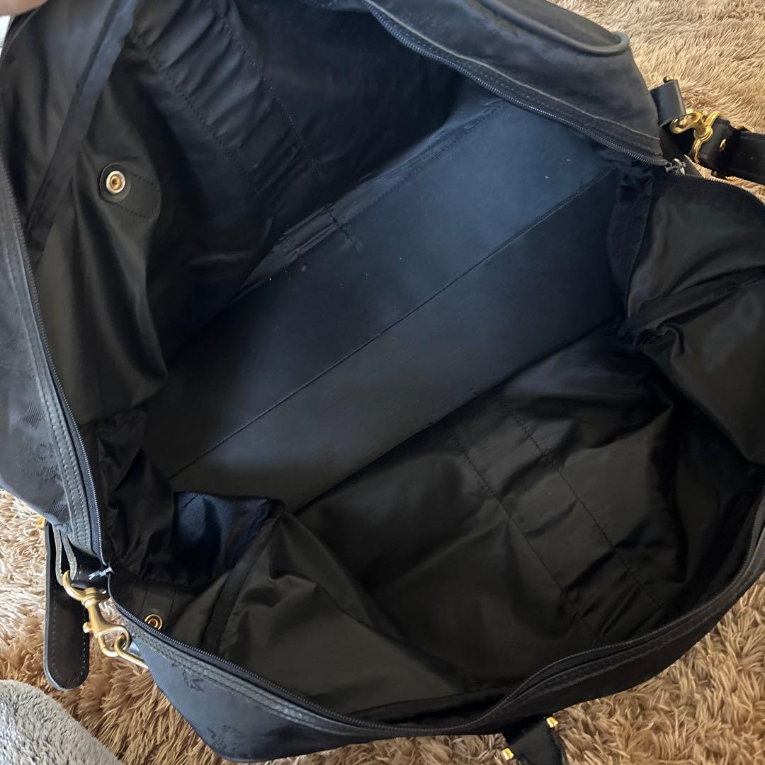 MCM ブラック ボストンバッグ☆ヴィンテージ