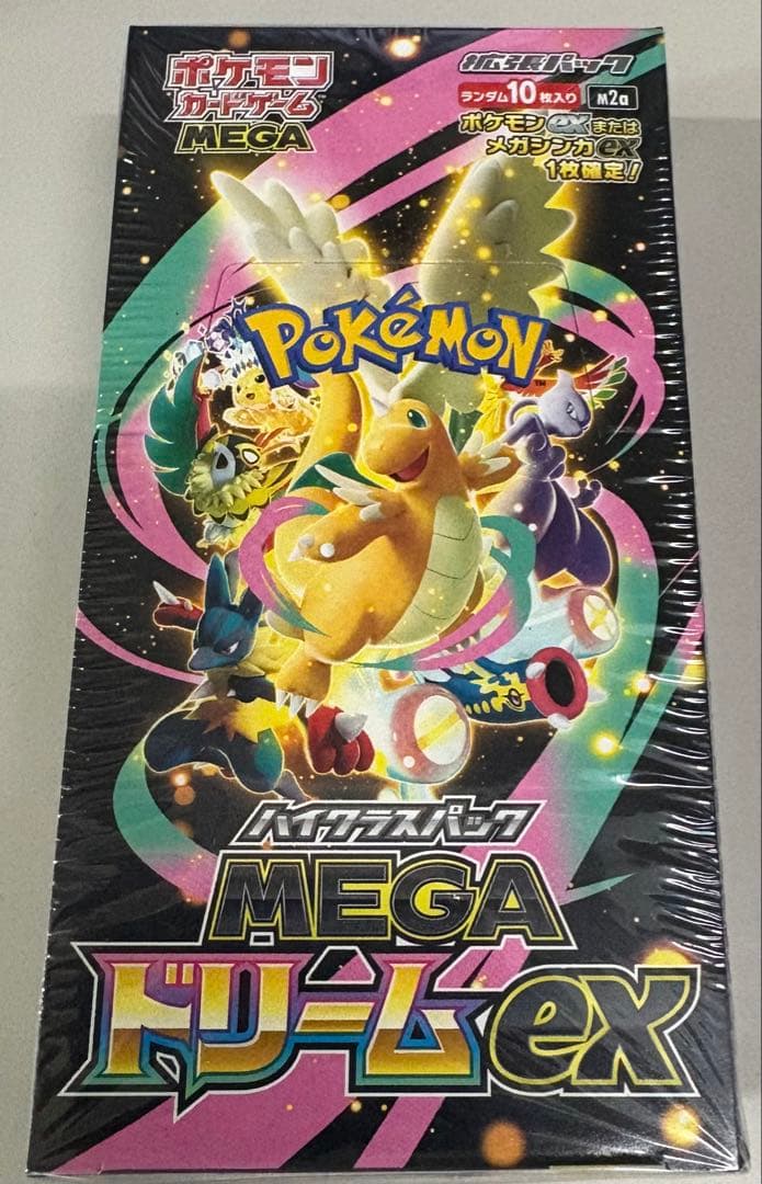 ポケモンカード MEGA ドリームex 1ボックス　シュリンク付き