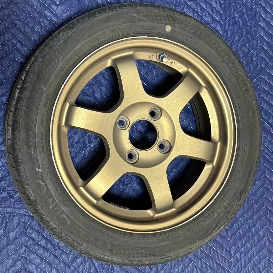 TE37 14インチ　ブロンズ