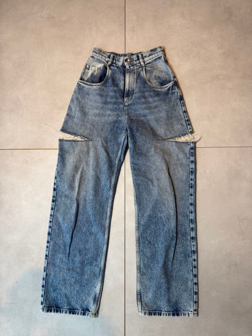 Maison Margiela カットデザイン デニムパンツ 38 マルジェラ
