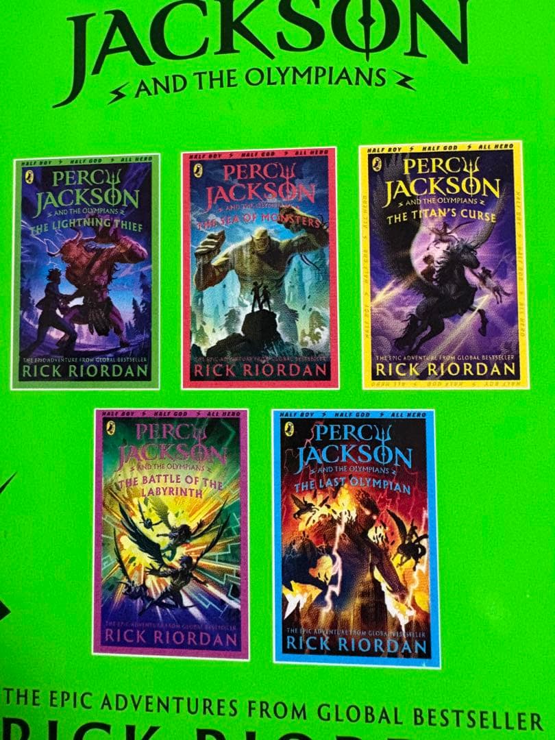 洋書 Percy Jackson and the Olympians