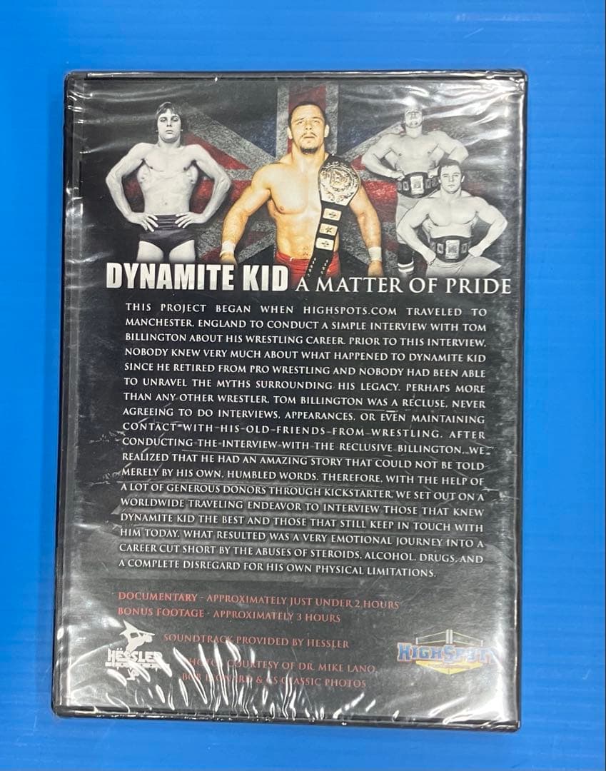 DYNAMITE KID『A MATTER OF PRIDE』輸入盤DVD