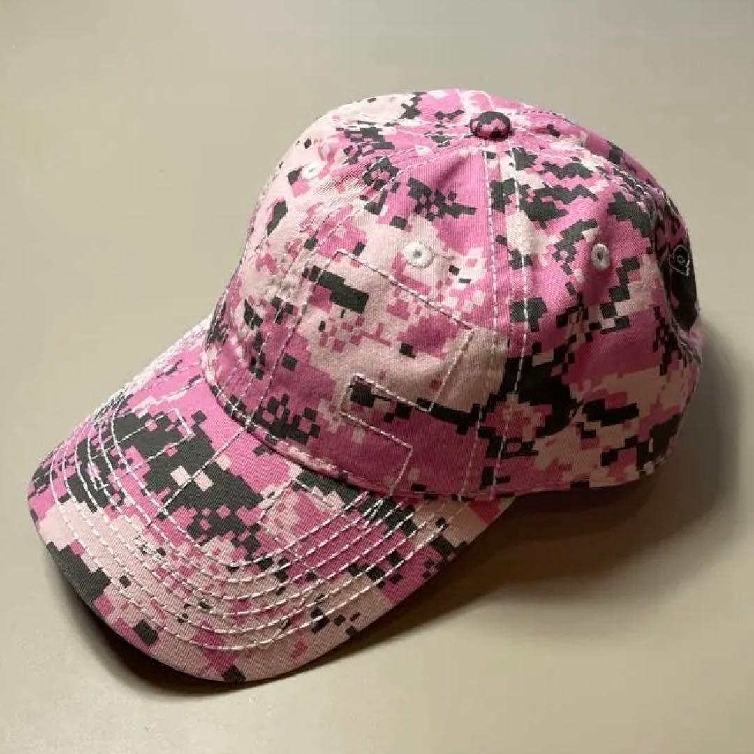 b.eautiful キャップ ピンク デシタル カモ 新作 完売品