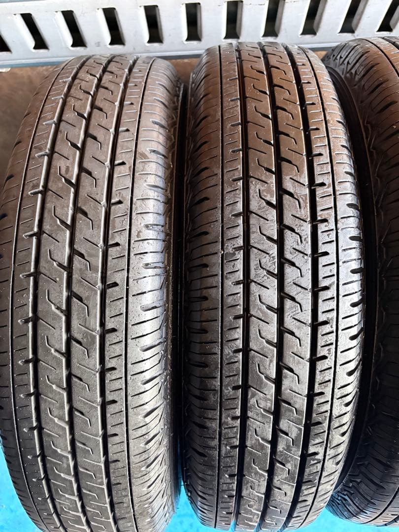2024年製★バリ山 ブリヂストン エコピア R710 155/80R14 4本