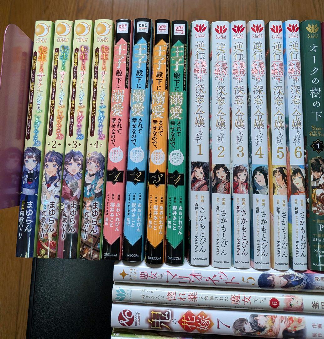 異世界漫画 異世界恋愛漫画 少女漫画 まとめ売り 47冊セット 異世界小説あり