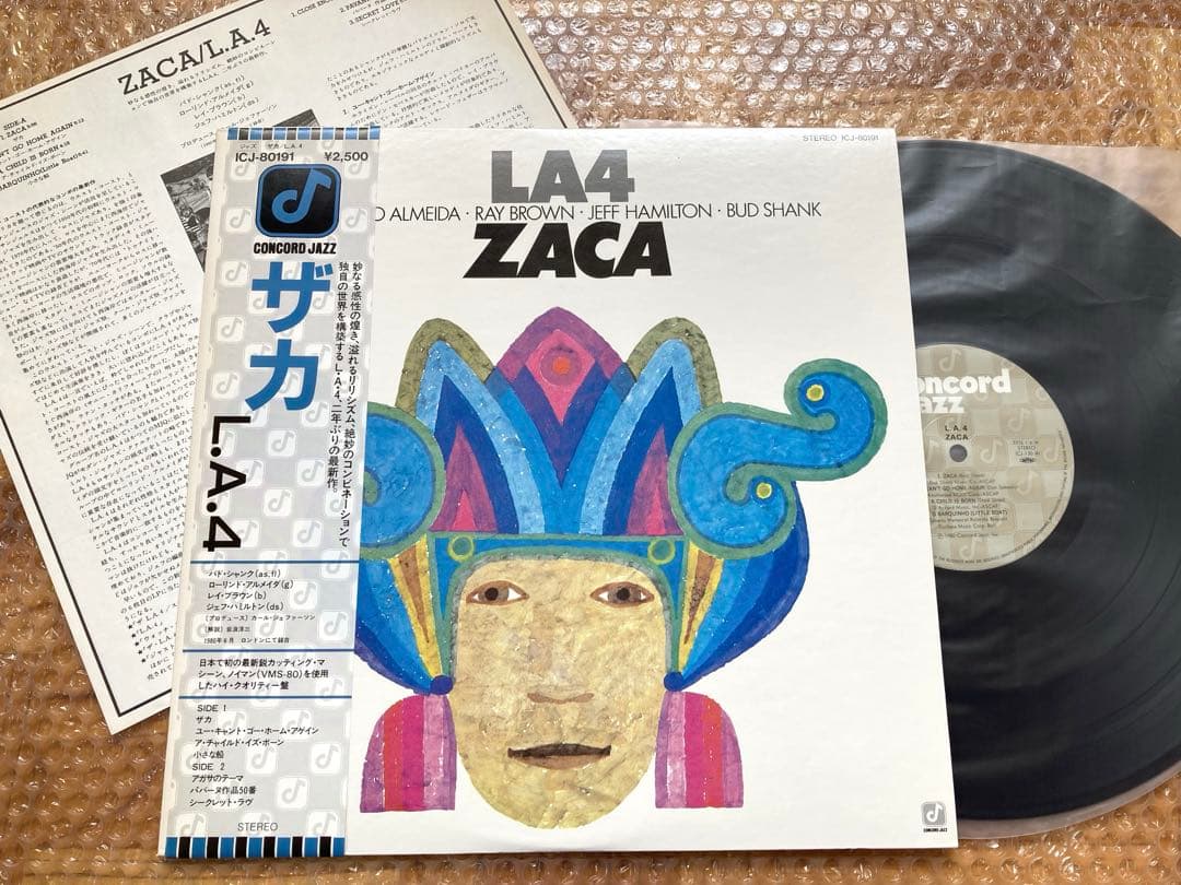 【美品良品ジャズ】LP L.A.4 //ジャスト・フレンズ/ライヴ/ザカ/