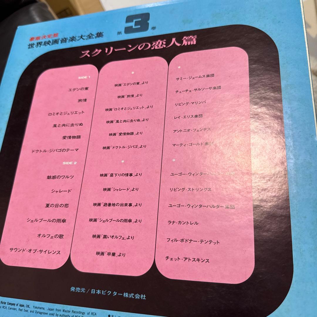 THEGREAT HITSOFWORLD SCREEN THEMES レコード