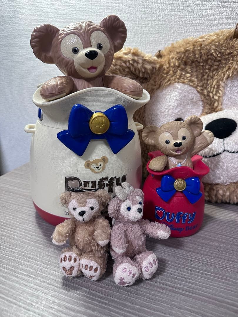 美品 ダッフィーグッズ バッグ ぬいぐるみ Sサイズ まとめて7点セット