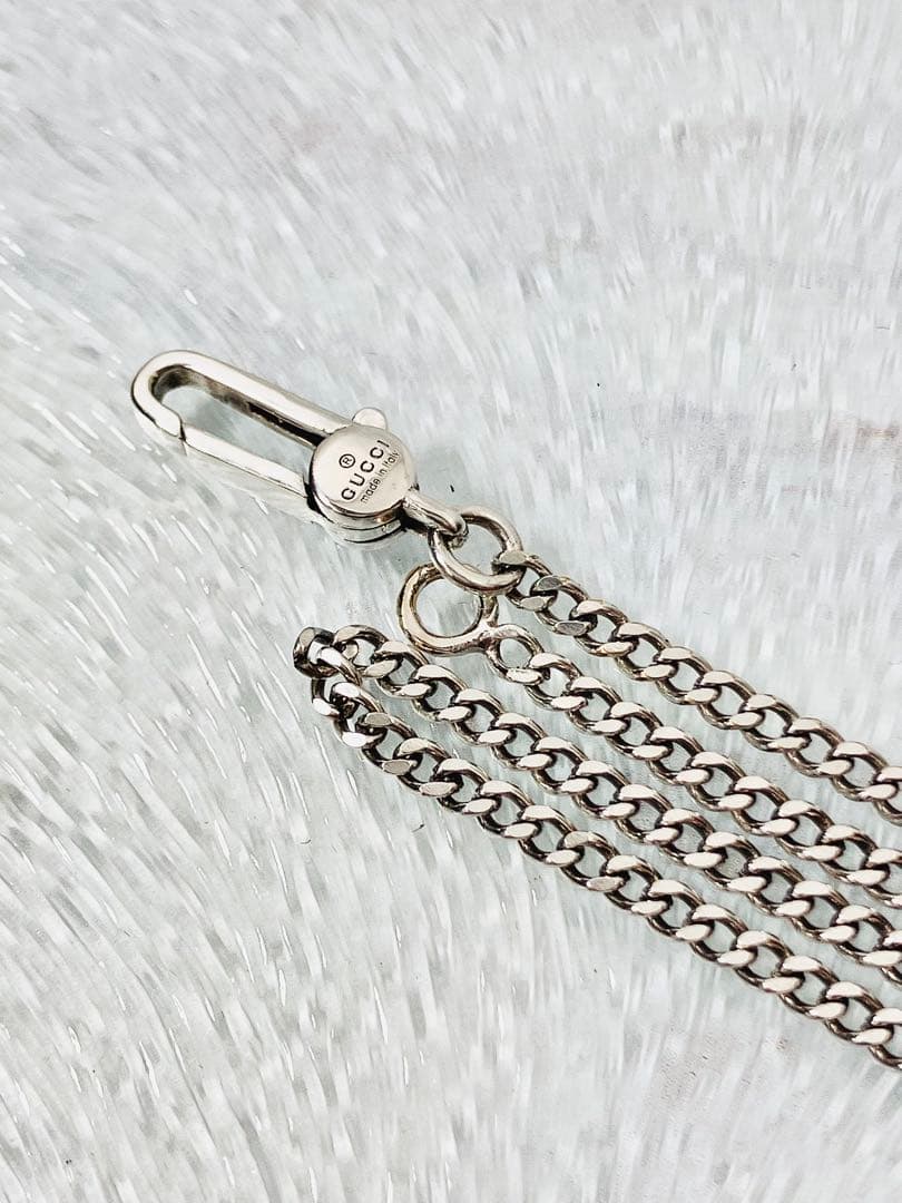 【超美品】GUCCI 喜平チェーン ネックレス 男女兼用　SV925 2.5