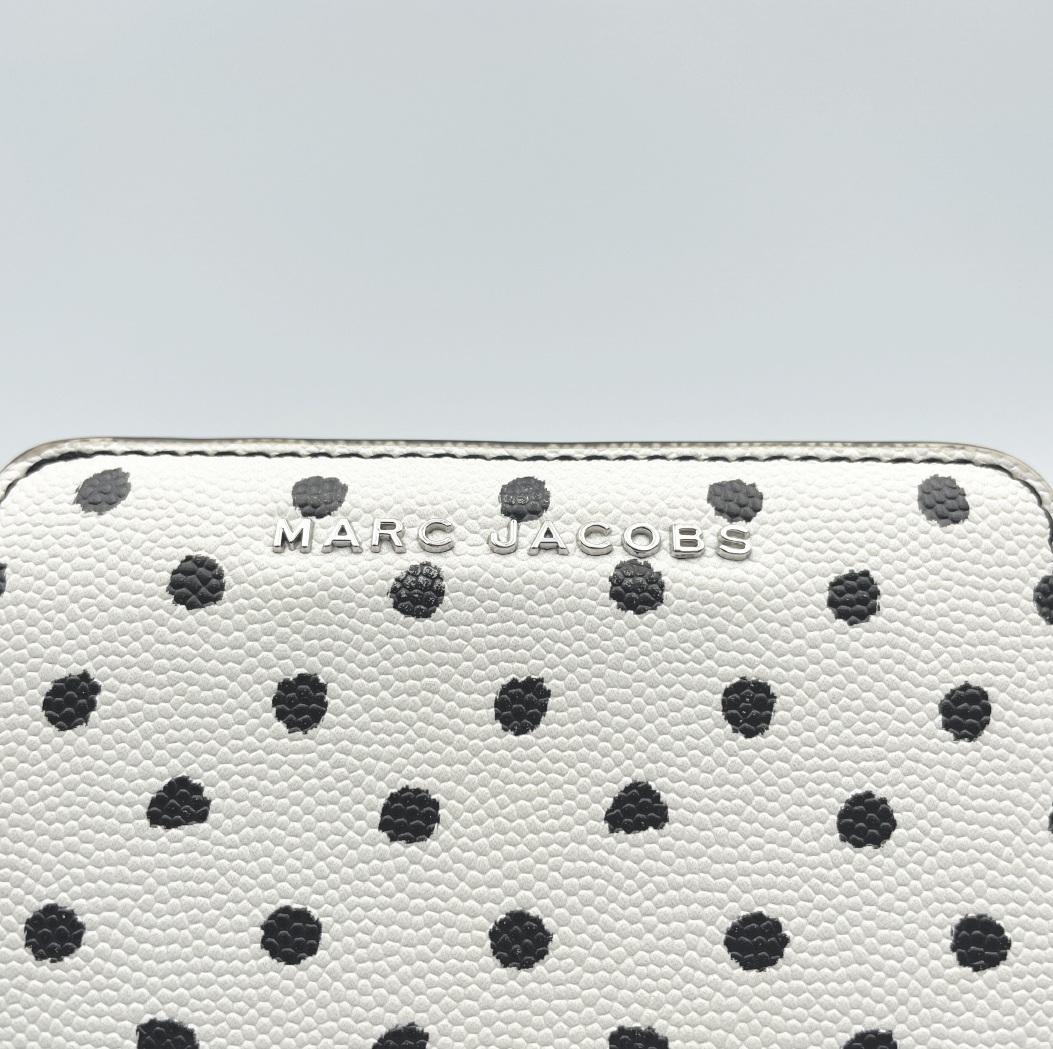 【MARC JACOBS（マーク ジェイコブス）】二つ折り財布 ドット柄 水玉