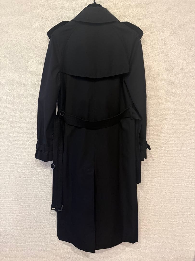 M*u様 バーバリー トレンチコート 黒　美品