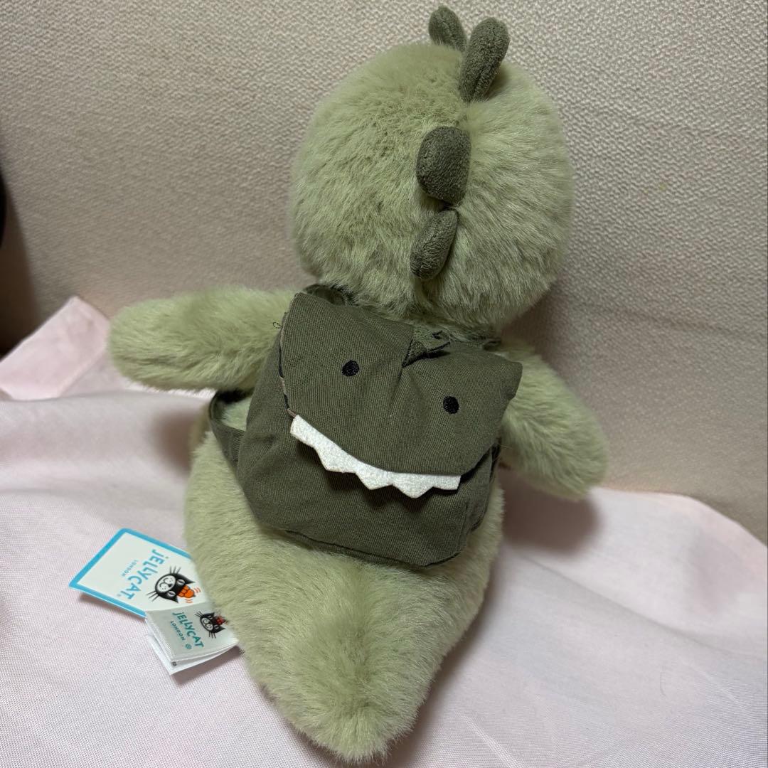ジェリーキャット　恐竜リュック　ぬいぐるみ　タグ付き