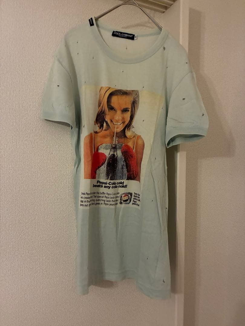 DOLCE ＆ GABBANA PEPSI コラボ　木村拓哉　Tシャツ