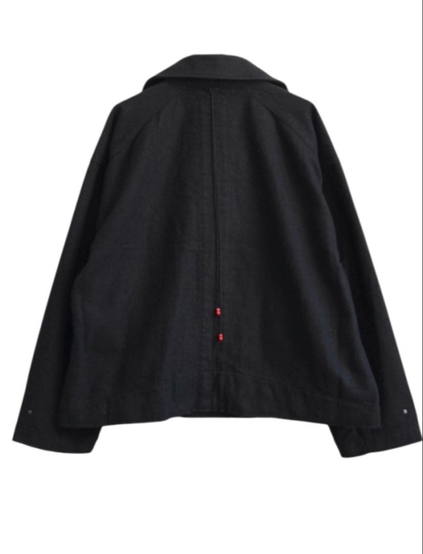 ジャケット・アウター ANCELLM PILLING WOOL DOUBLE BLOUSON