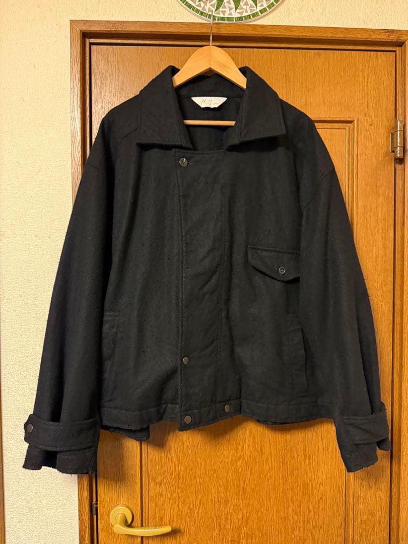 ジャケット・アウター ANCELLM PILLING WOOL DOUBLE BLOUSON