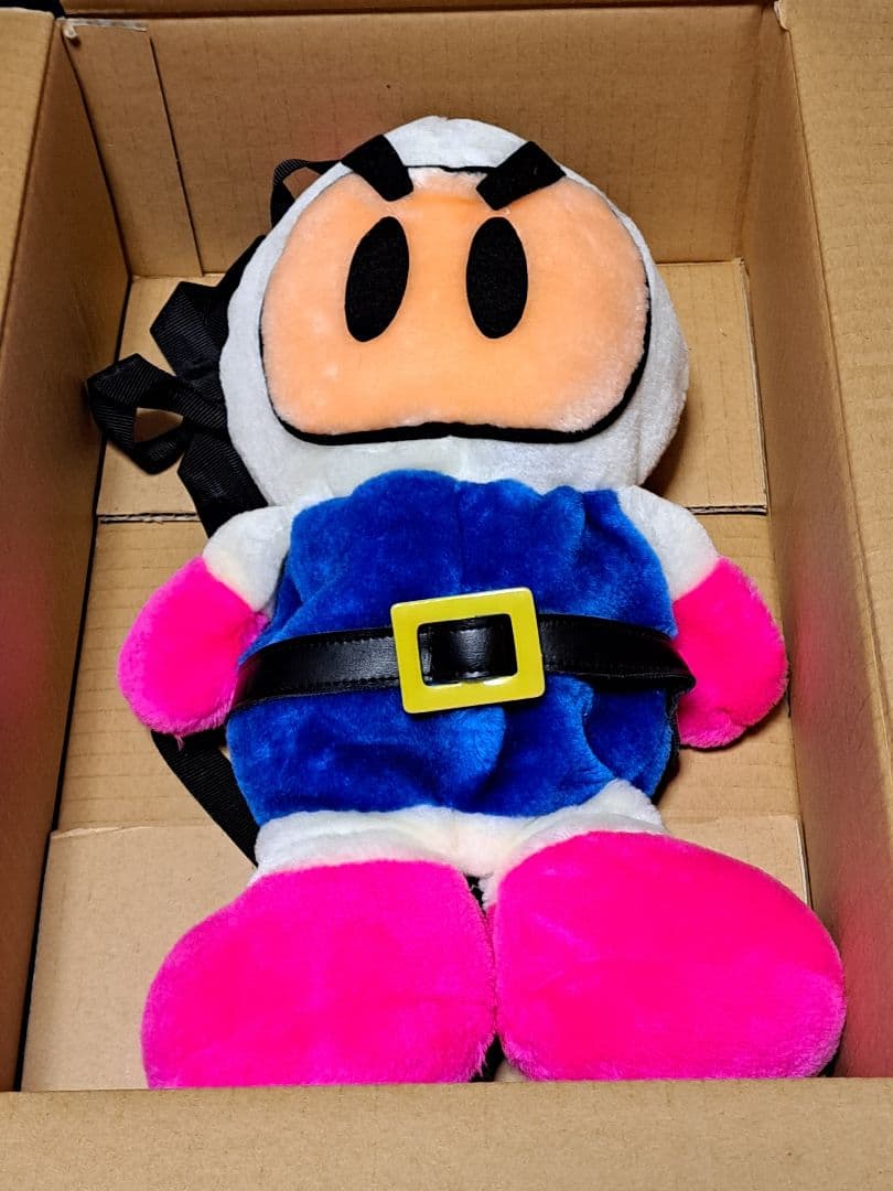SFC ボンバーマン　ぬいぐるみリュック　非売品　レア　ハドソン