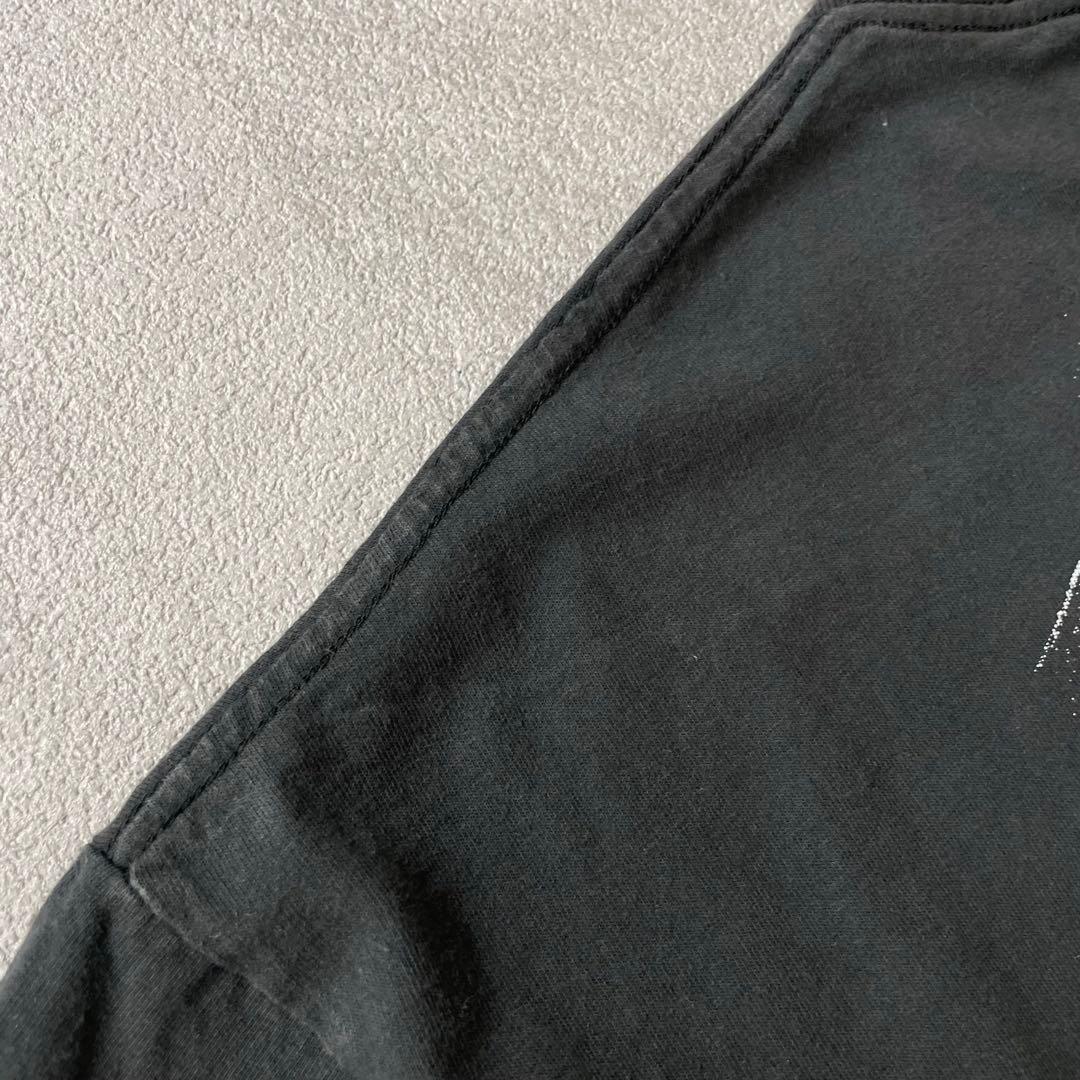 Marlboro Train Pocket Tee Fade L マルボロ 黒