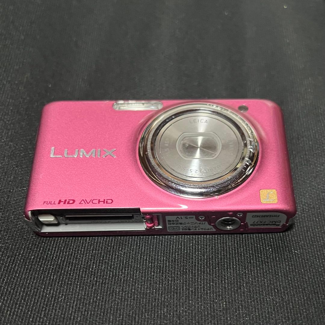 Panasonic LUMIX DMC-FX77 ピンク　12M 5倍ズーム