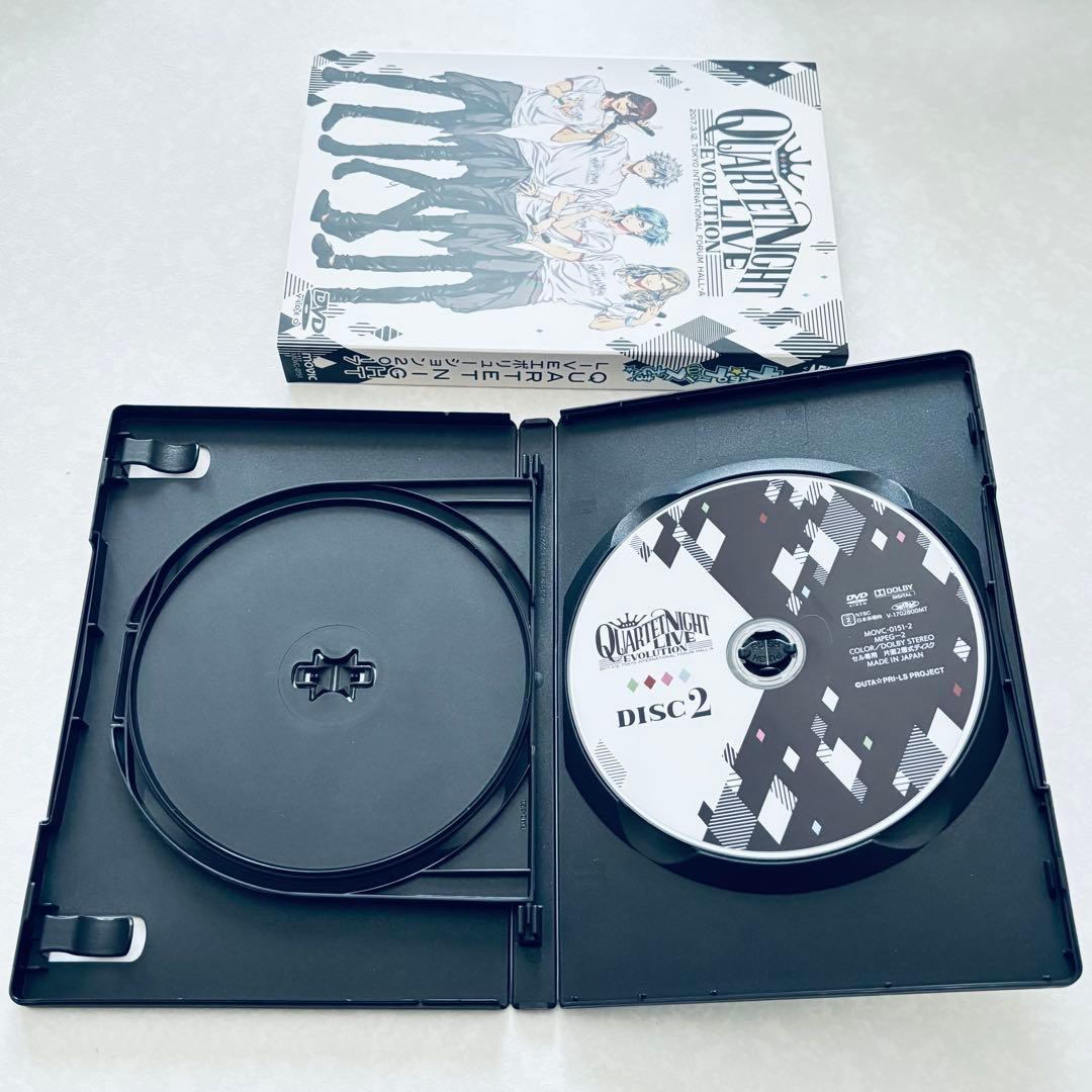 DVD うたプリ カルライ1st 2nd QUARTET NIGHT LIVE