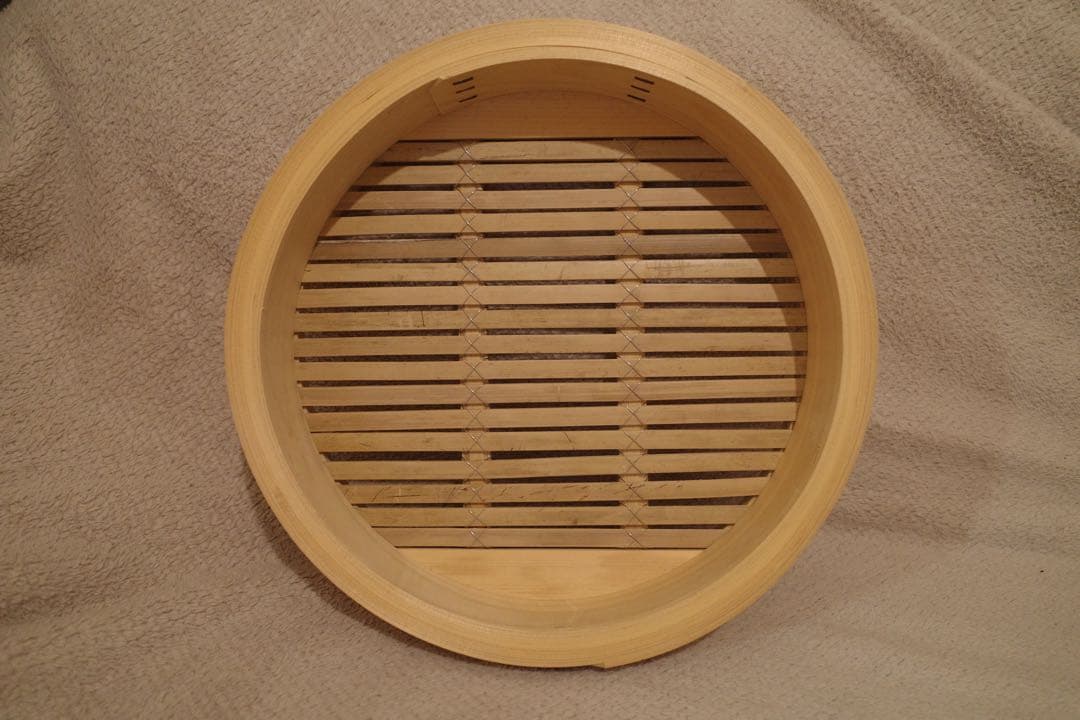 【照宝】檜の蒸篭セット30cm（照宝製同サイズの蒸し板付）