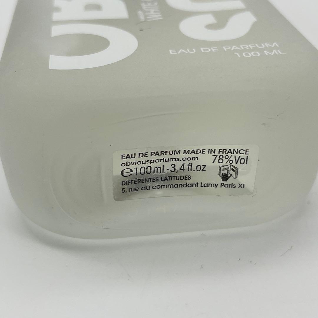 【H33】オブヴィアス　ホワイトクラッシュ　パフューム　100ml