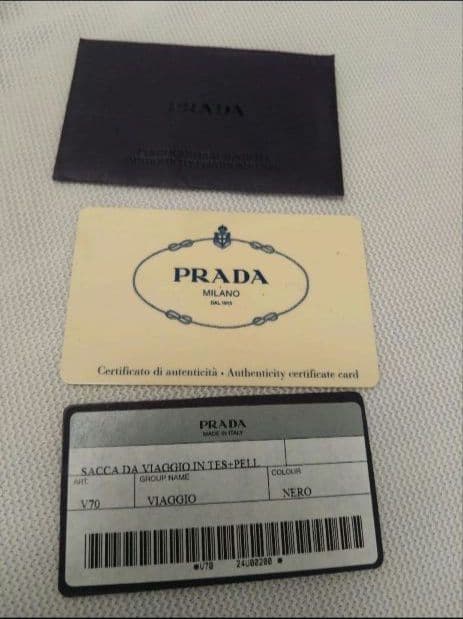PRADA 黒 ボストンバッグ