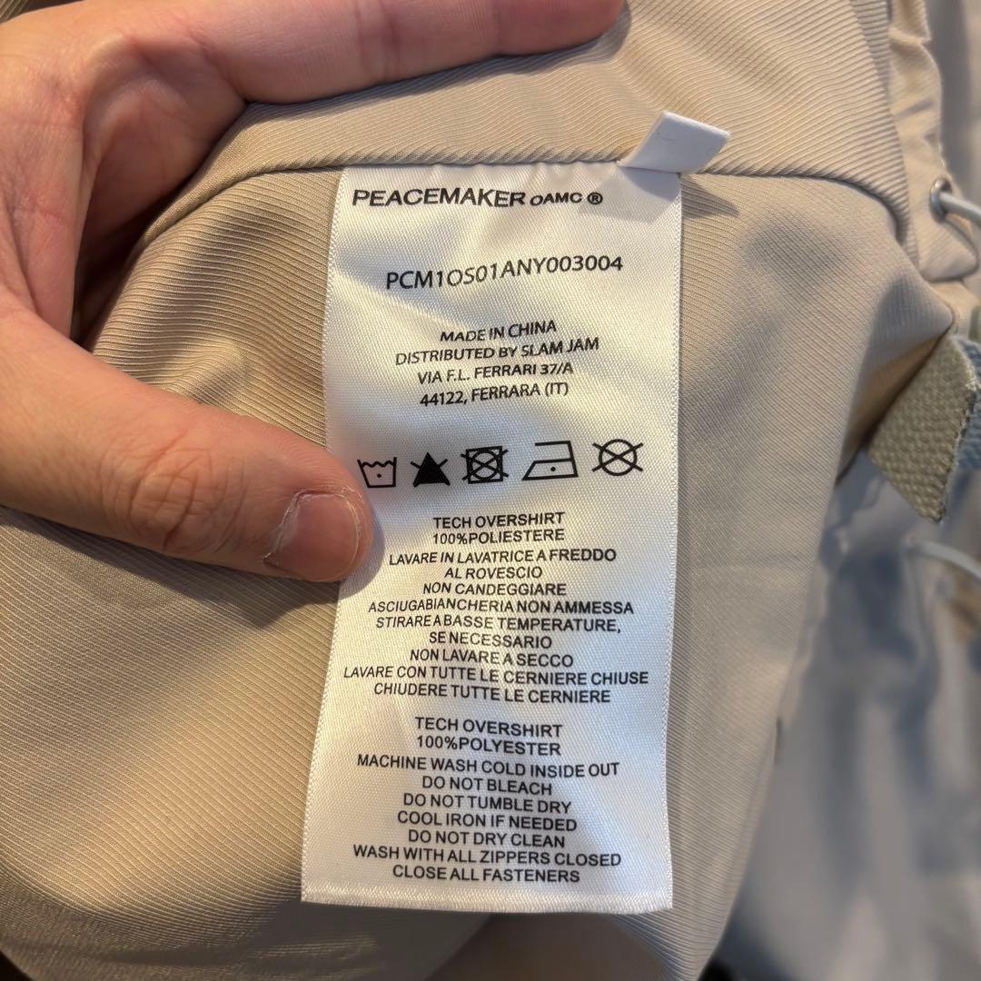 OAMC Peacemaker Tech Overshirt ベージュ S
