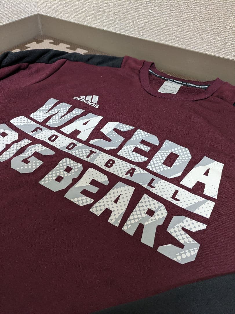 【早稲田大学×adidas】BIG BEARS トレーナー