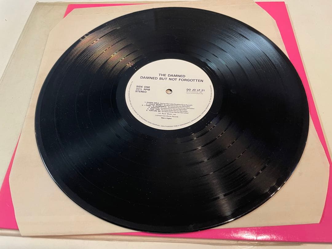 DAMNED / Damned But Not Forgotten 【レコード】