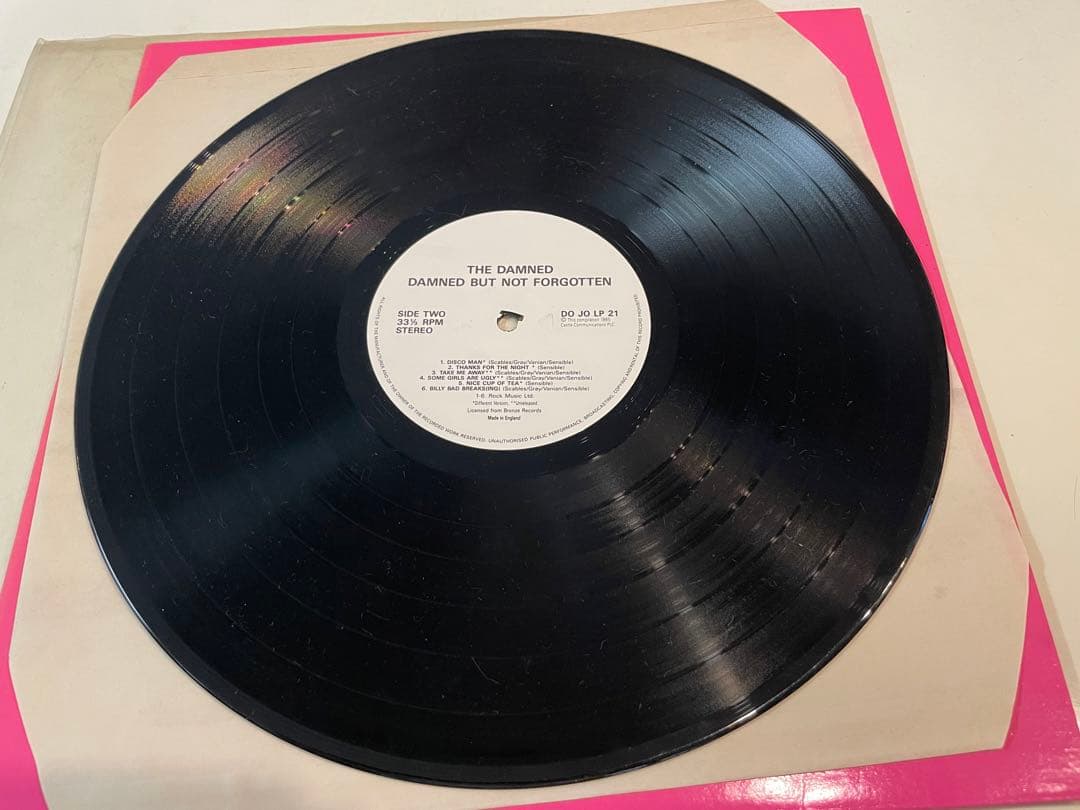 DAMNED / Damned But Not Forgotten 【レコード】