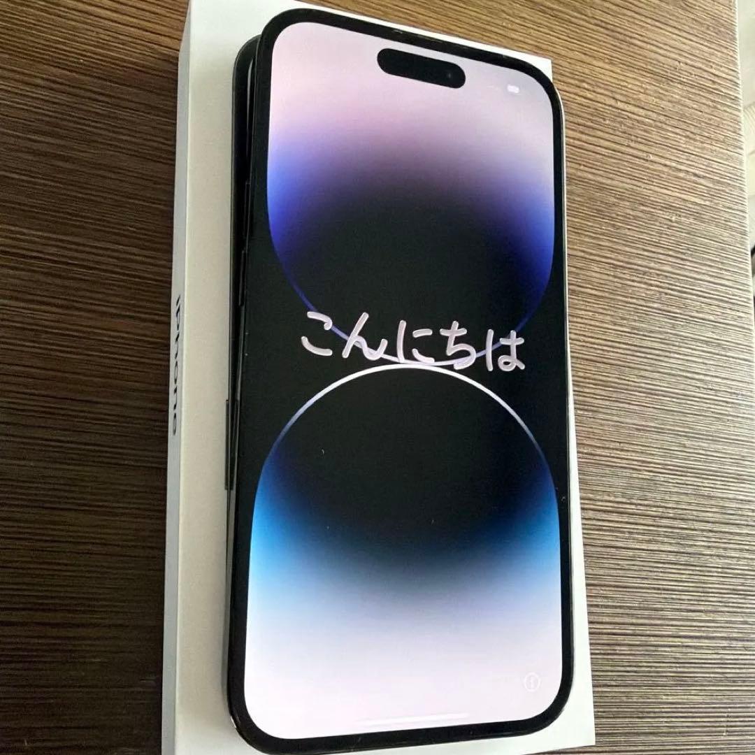 iPhone14 Pro スペースブラック 256GB SIMフリー美品 訳あり