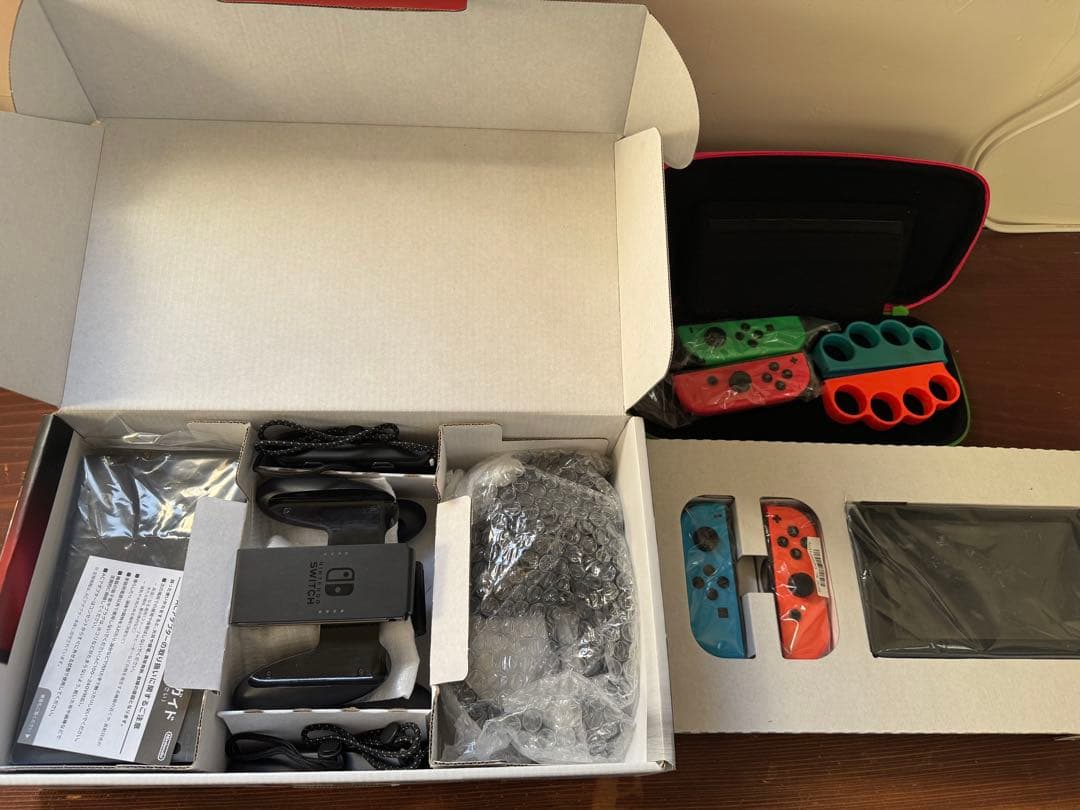 Nintendo Switch 本体付属品完備 コントローラージャンク おまけ付