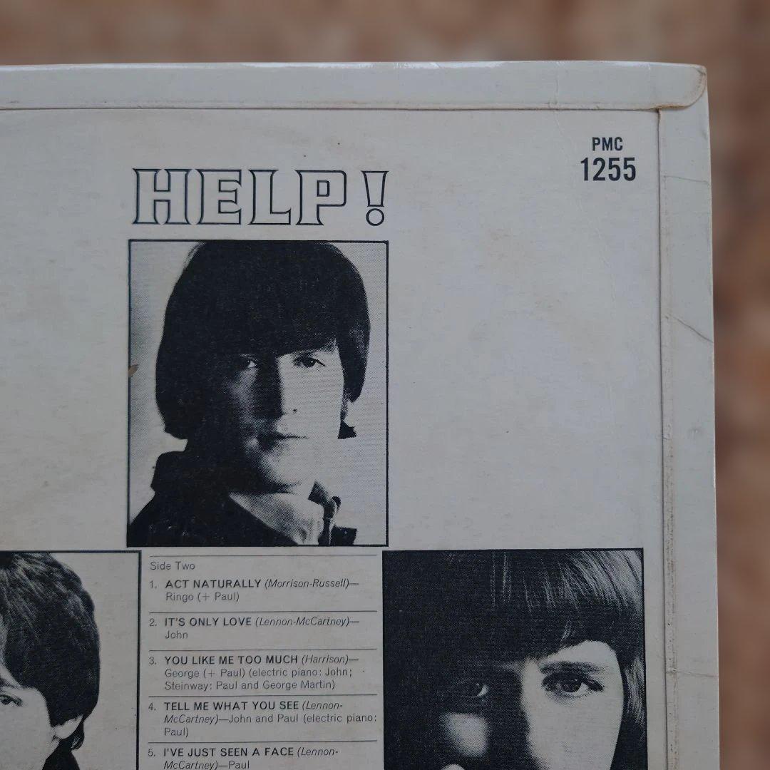 UK初回盤THE BEATLES HELP!