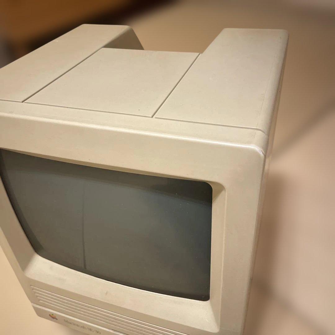 Macintosh SE/30 本体 部品取り 錆あり HDD付