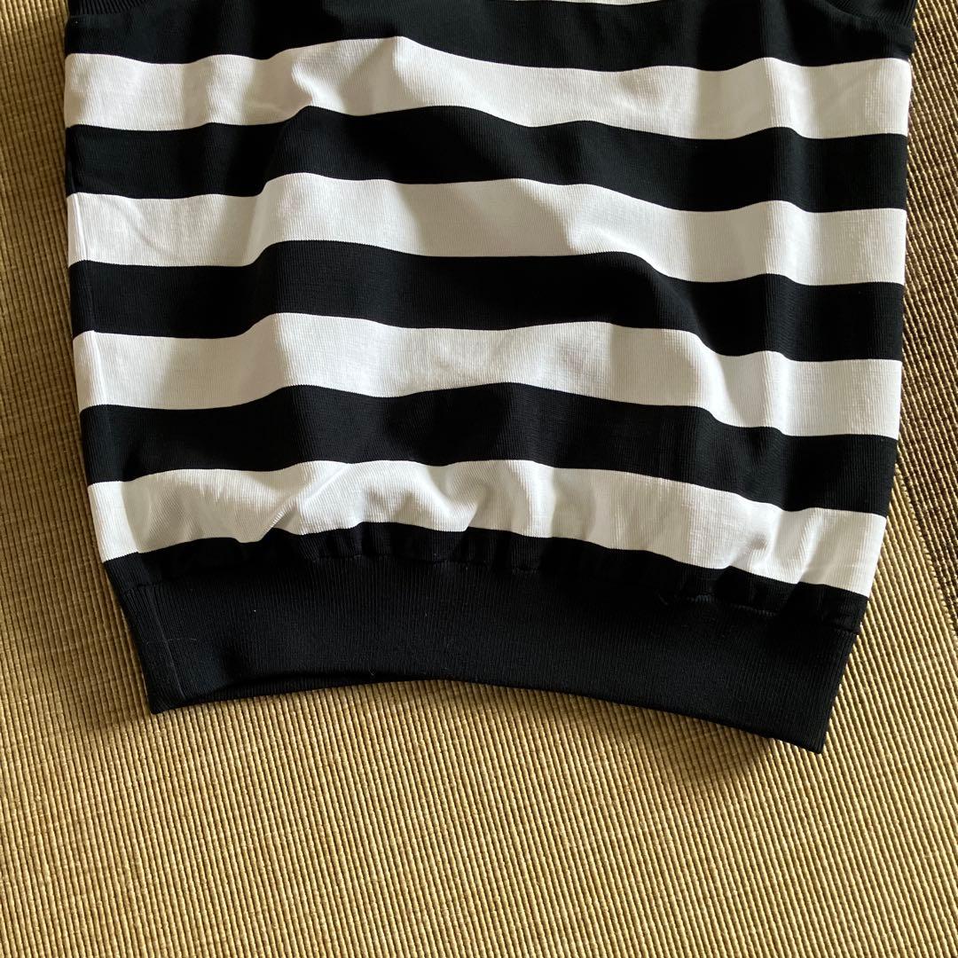 ト*ム様 お買い得‼️美品❗️パーリーゲイツ　ストライプ Vネック ベスト+おま