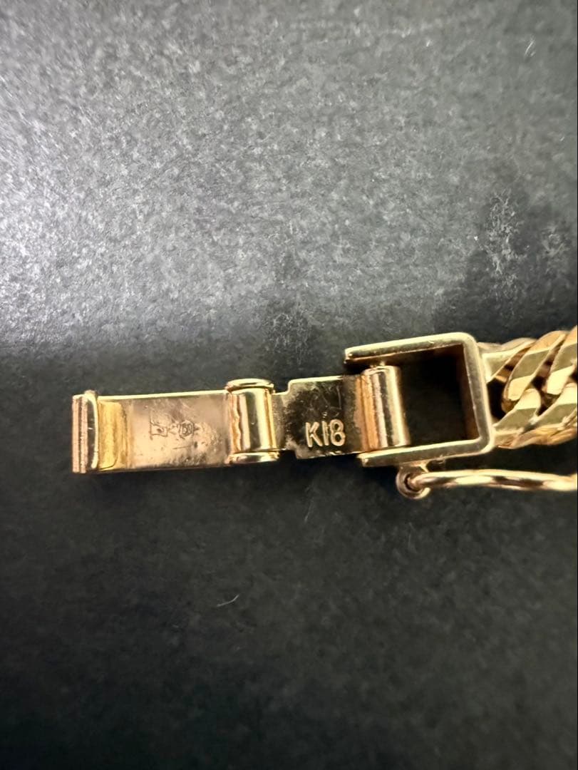 喜平ネックレス18k 30g 12面トリプル