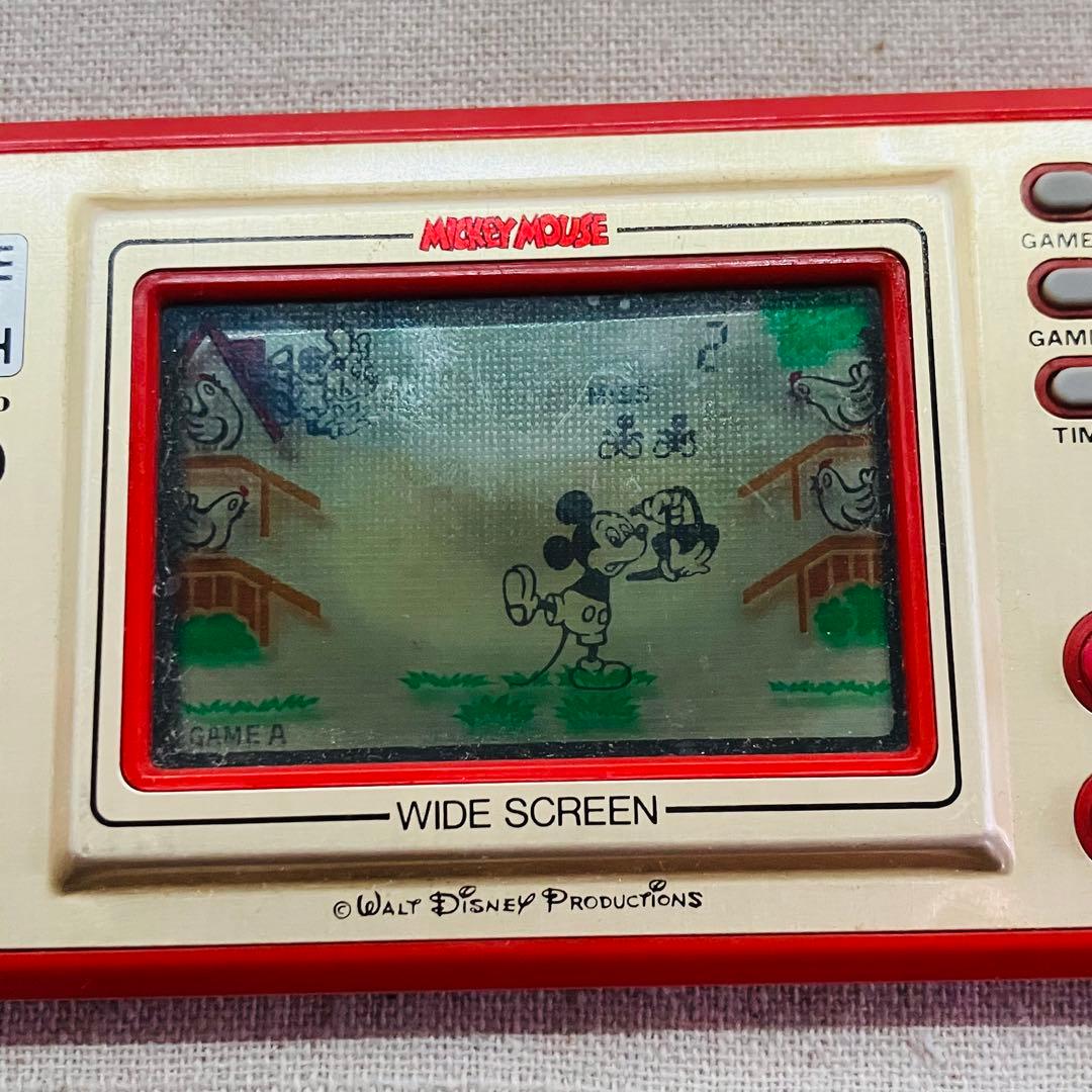 当時物／レア ゲームウォッチ MC-25 ミッキーマウス
