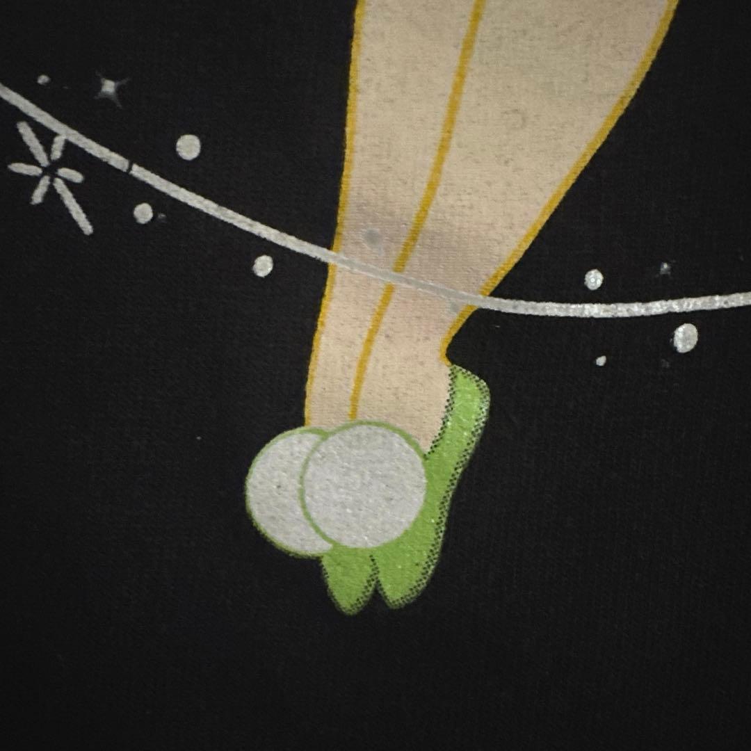 ディズニー　半袖Tシャツ　00sビンテージ　ティンカーベル　XLサイズ