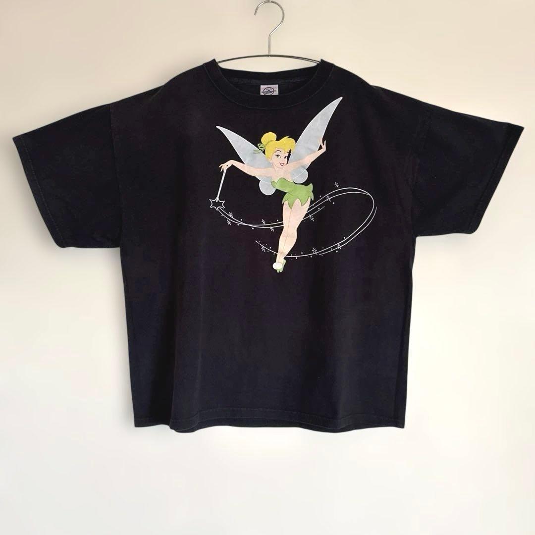 ディズニー　半袖Tシャツ　00sビンテージ　ティンカーベル　XLサイズ