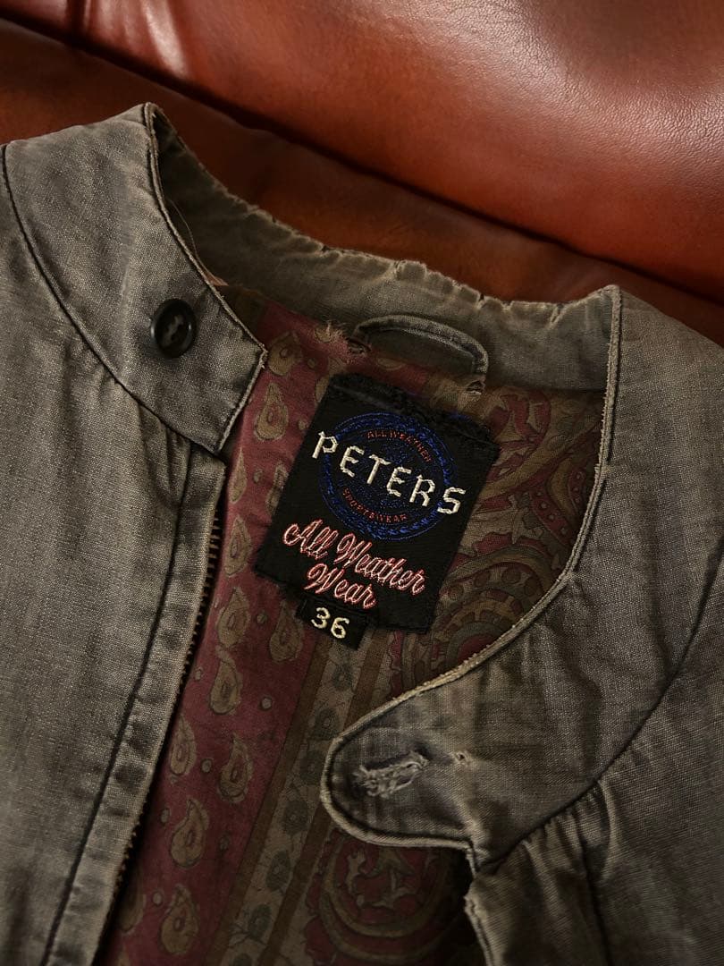 60s PETERS good faded jacket USA製 襤褸