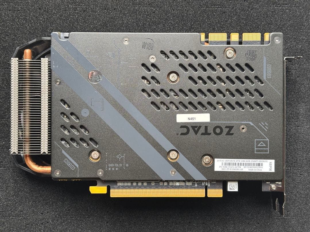 グラフィックボード　Geforce GTX1080 ZOTAC