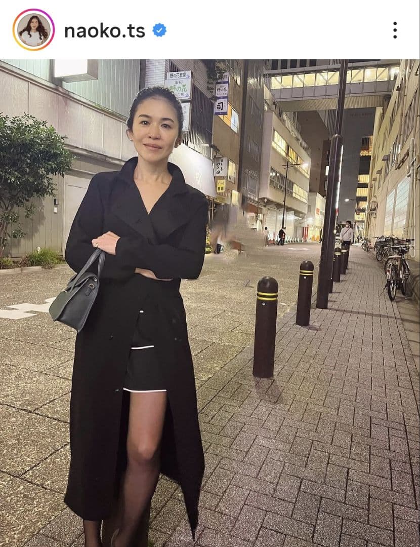 Agnes b アニエスベー　辻直子さん使用　エレガントコート