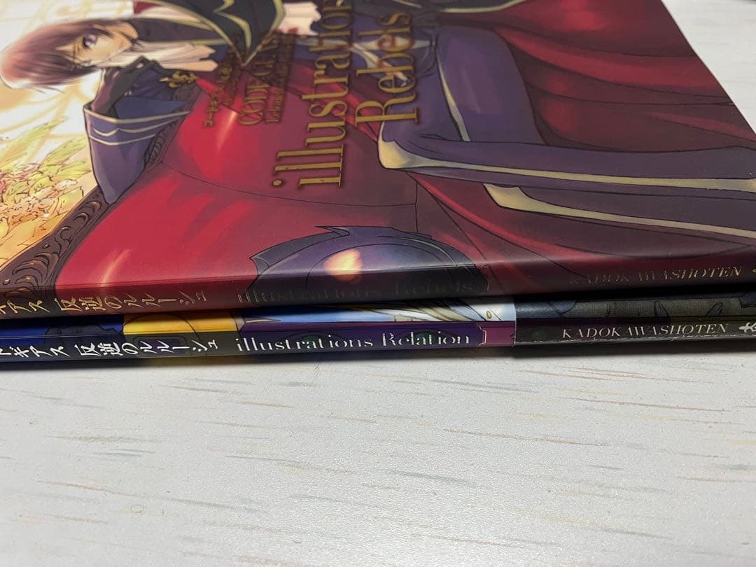 コードギアス　反逆のルルーシュ　イラスト集　原画集　ロススト　ビジュアルブック