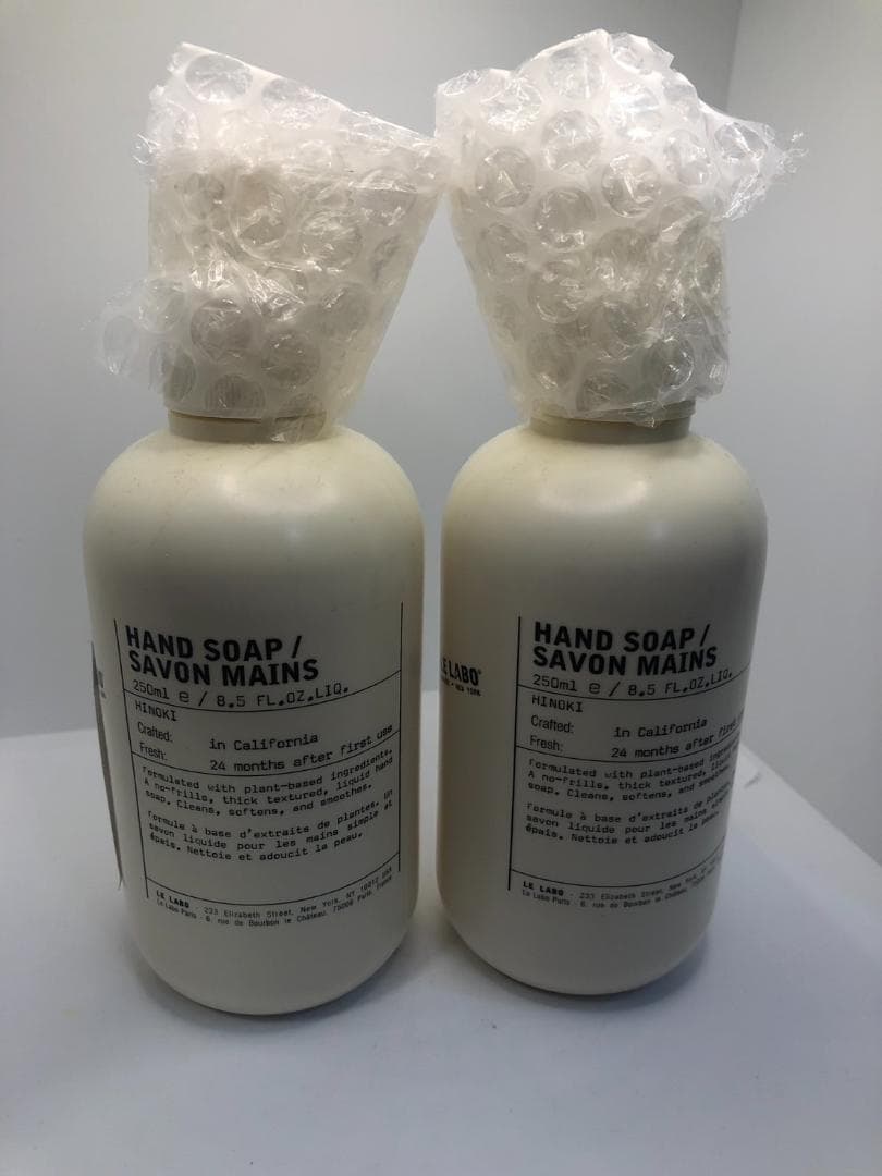 HAND SOAP / SAVON MAINS 250ml 2本セット
