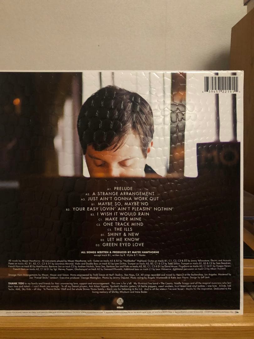 Mayer Hawthorne レコード初回4インチ付きフリーソウル　サバービア