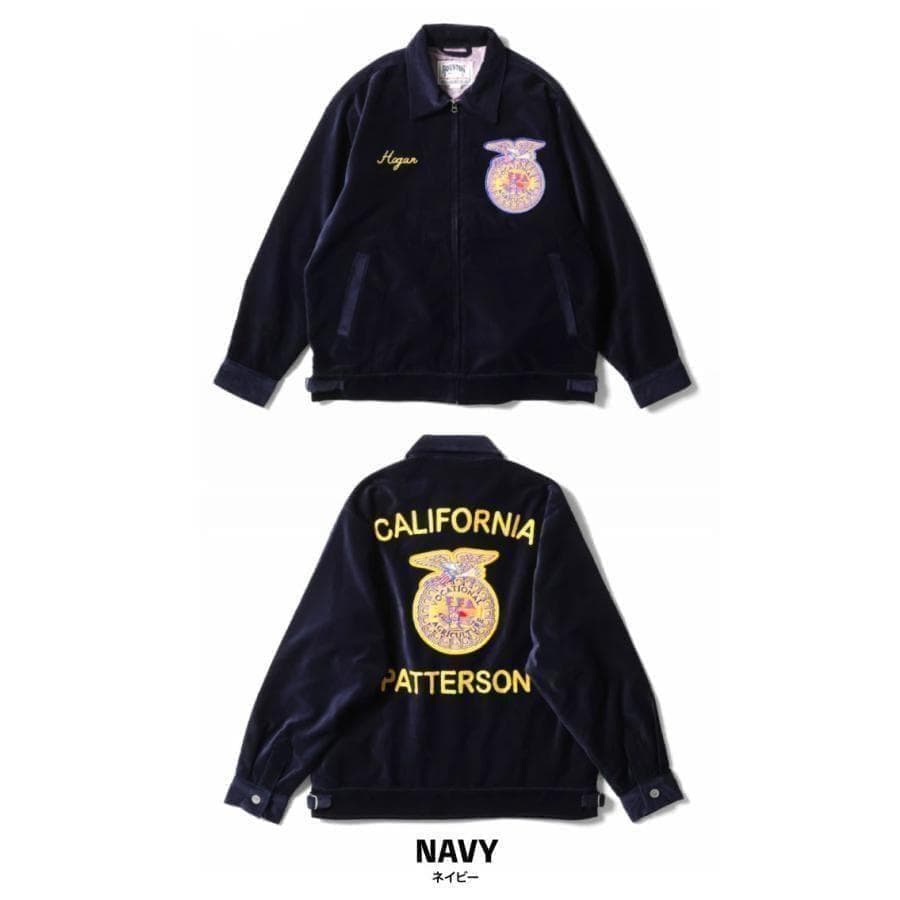 新品タグ付き＊HOUSTON ヒューストン FFAジャケット ネイビー XL