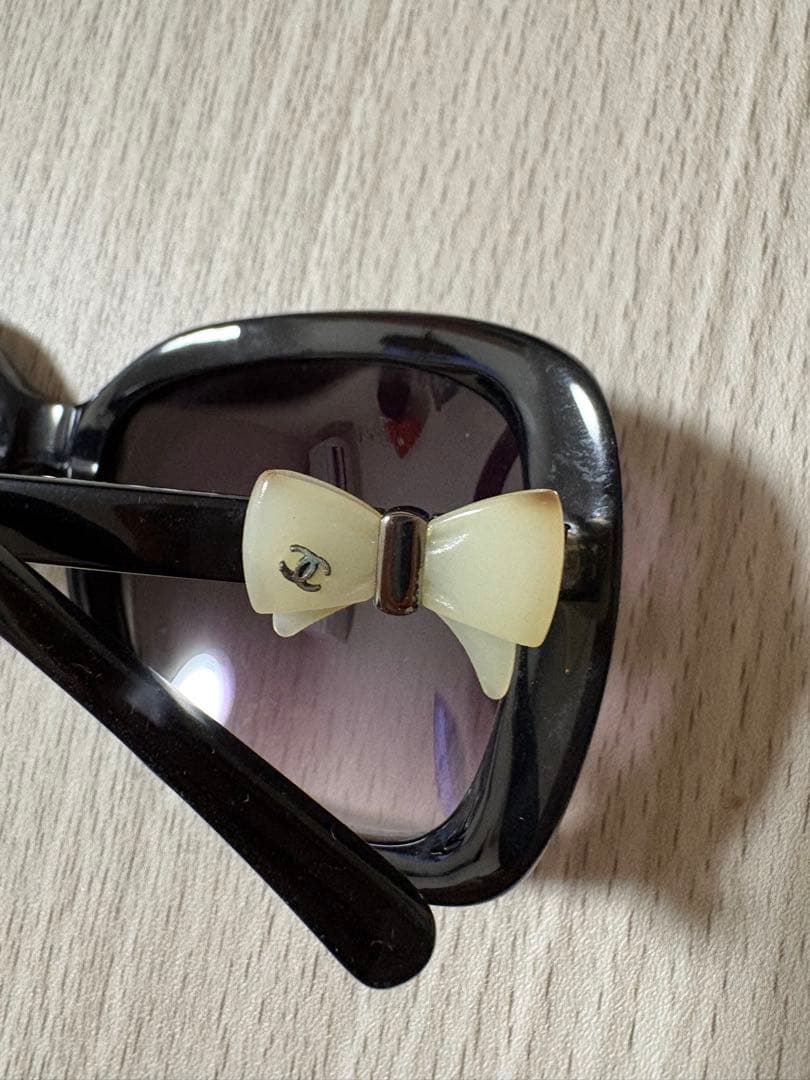 CHANEL リボン サングラス