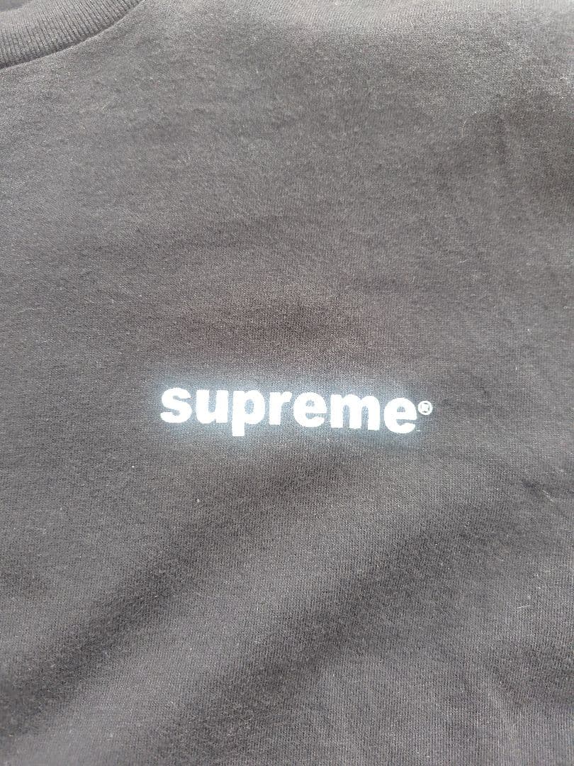 FUCK MONEY i love supreme Tシャツ ブラック